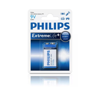 BATERIA 9V ULTRA ALKALINE 6LR61 BLISTER 1SZT.