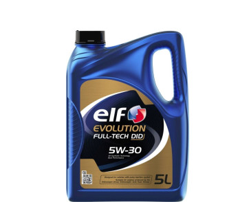 OLEJ ELF 5W30 5L EVOLUTION FULL TECH DID / C3 / SN/CF / 502.00 505.01 / 229.52 / RN0710 / DEXOS2