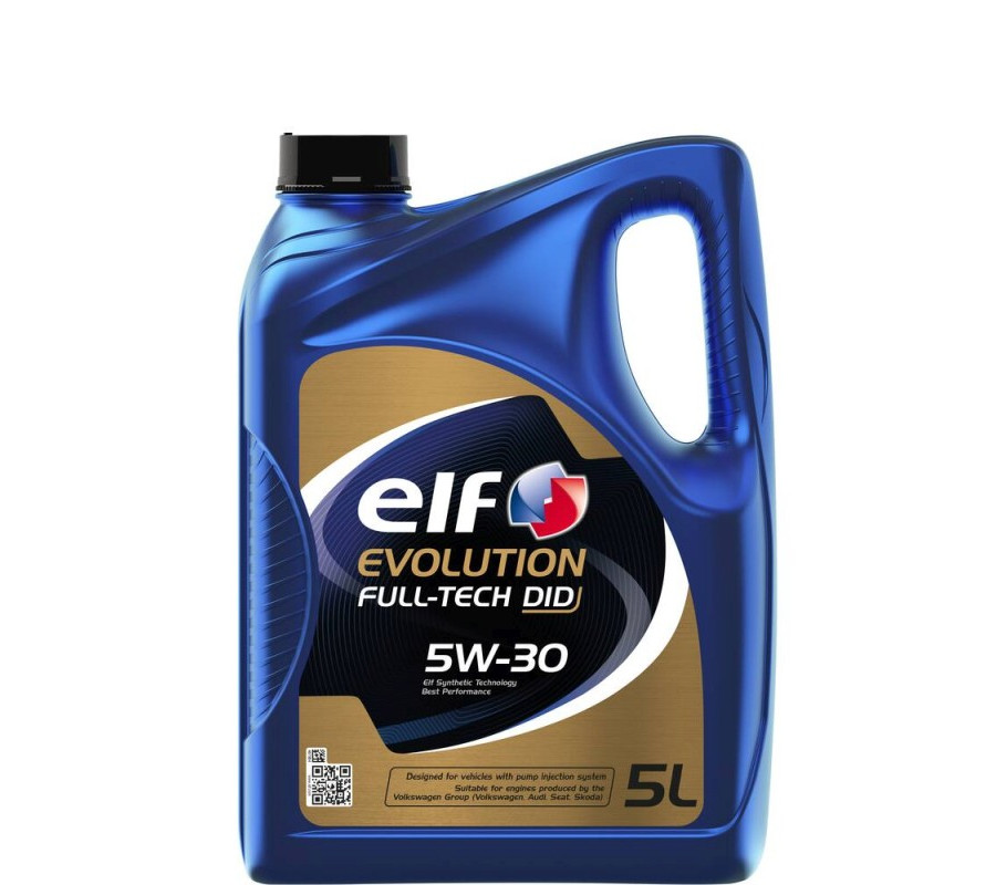 OLEJ ELF 5W30 5L EVOLUTION FULL TECH DID / C3 / SN/CF / 502.00 505.01 / 229.52 / RN0710 / DEXOS2