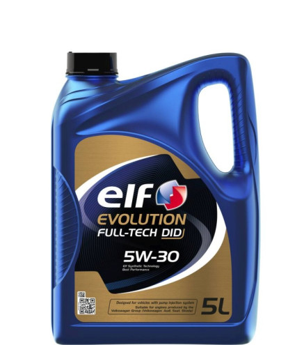 OLEJ ELF 5W30 5L EVOLUTION FULL TECH DID / C3 / SN/CF / 502.00 505.01 / 229.52 / RN0710 / DEXOS2