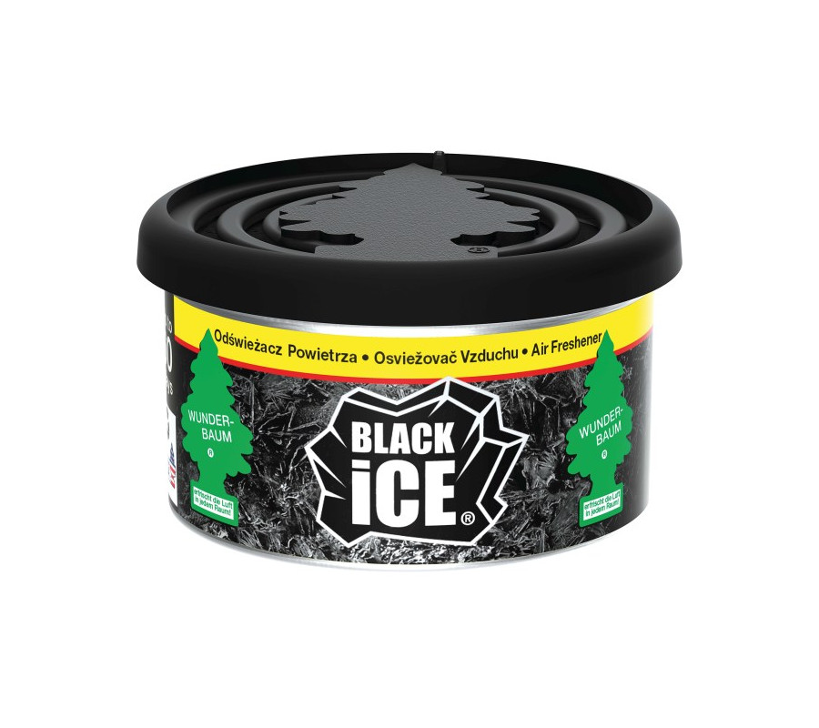 ZAPACH FIBER CAN BLACK ICE ODŚWIEŻACZ POWIETRZA W PUSZCZE 30G / WUNDER-BAUM ®