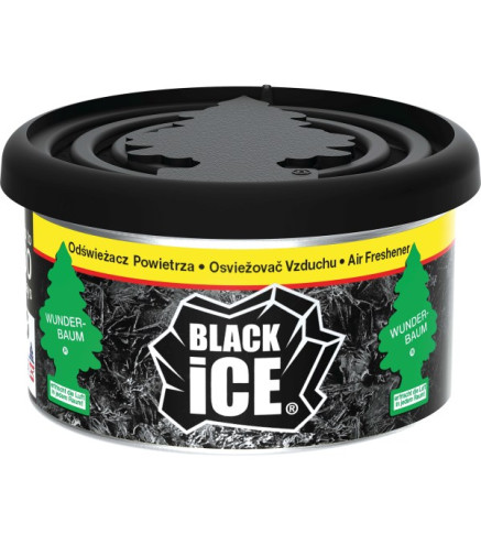ZAPACH FIBER CAN BLACK ICE ODŚWIEŻACZ POWIETRZA W PUSZCZE 30G / WUNDER-BAUM ®