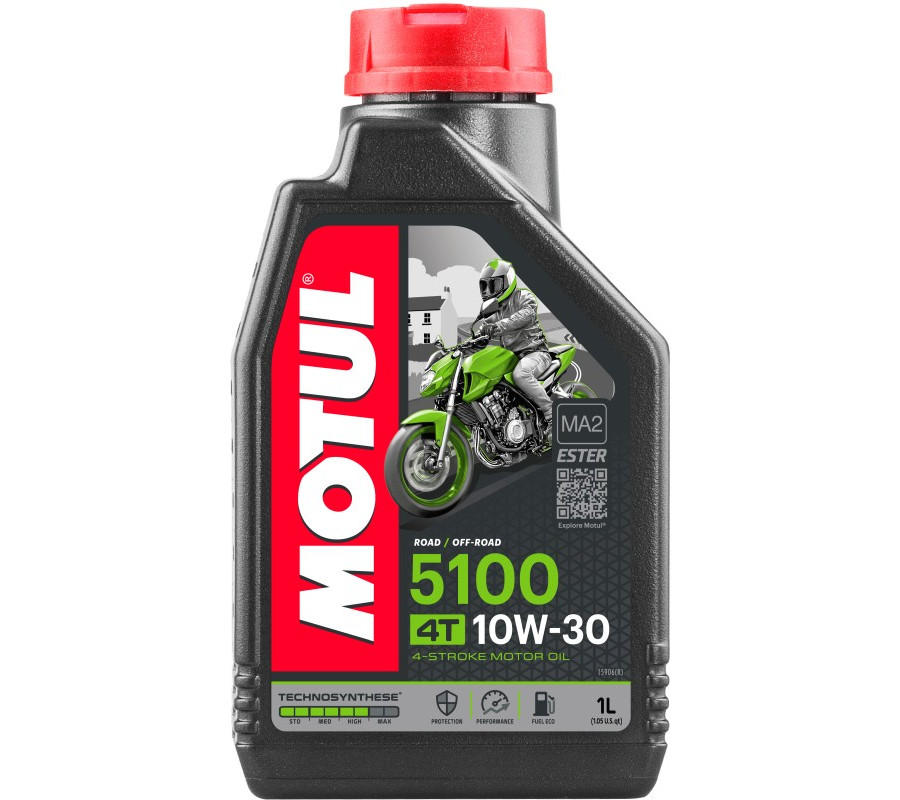 OLEJ MOTUL 10W30 1L 5100 4T ESTER TECHNOLOGY / MOTOCYKLE