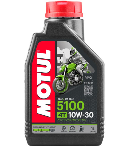 OLEJ MOTUL 10W30 1L 5100 4T ESTER TECHNOLOGY / MOTOCYKLE