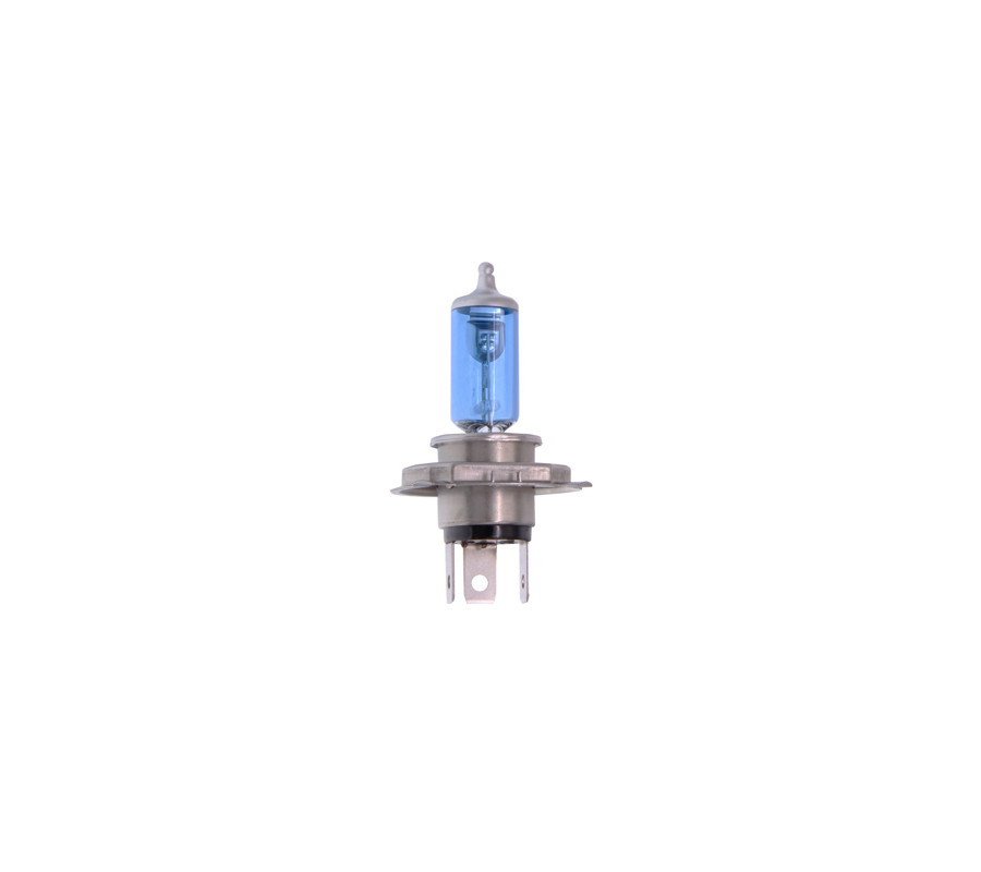 ŻARÓWKA H4 12V/60/55W P43T-38 NIEBIESKA