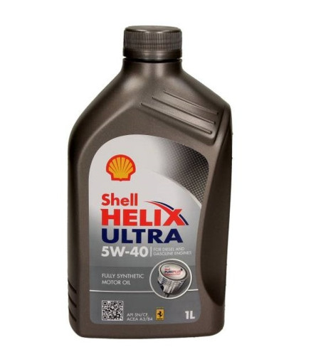 OLEJ SHELL 5W40 1L HELIX ULTRA SN / 502.00 505.00 / 229.5 226.5 / A40 / RN0710 / B71 2296