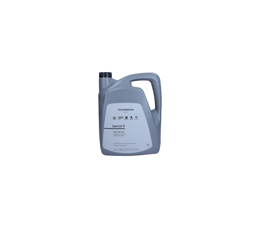 OLEJ VAG 5W40 5L SPECIAL D / 505.00 505.01 / LOGO GRUPOWE