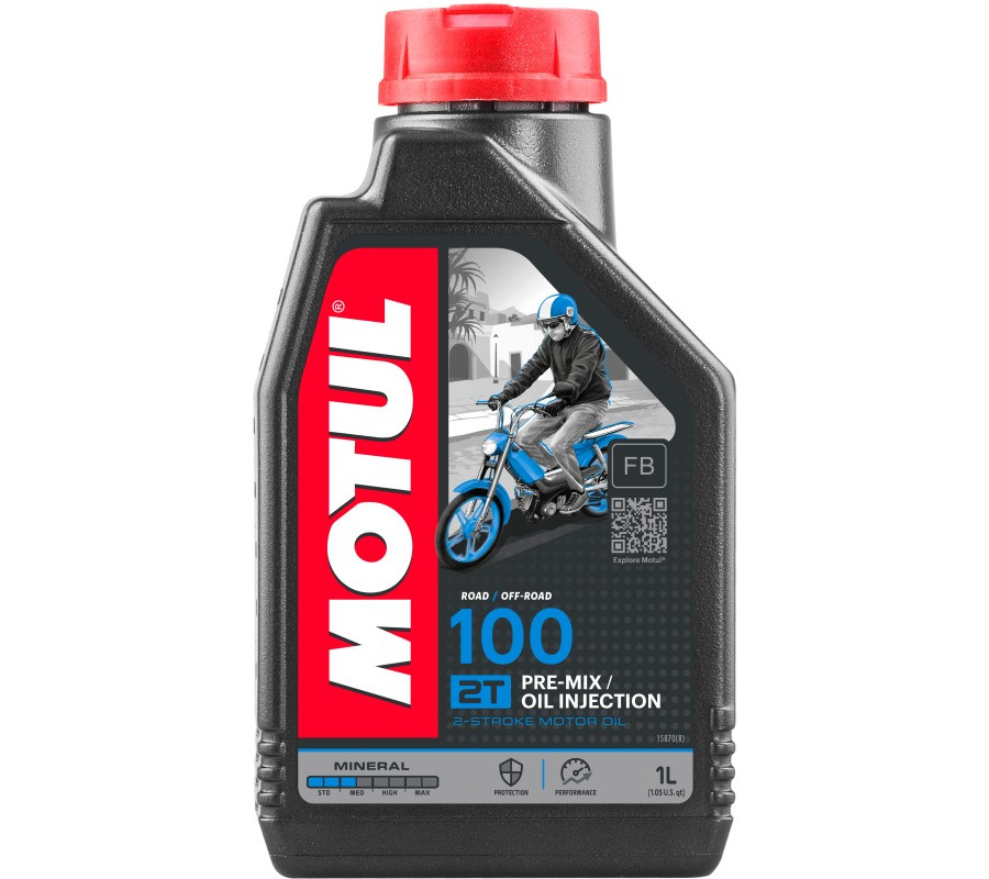 OLEJ MOTUL 100 2T 1L MINERALNY / MOTOCYKLE