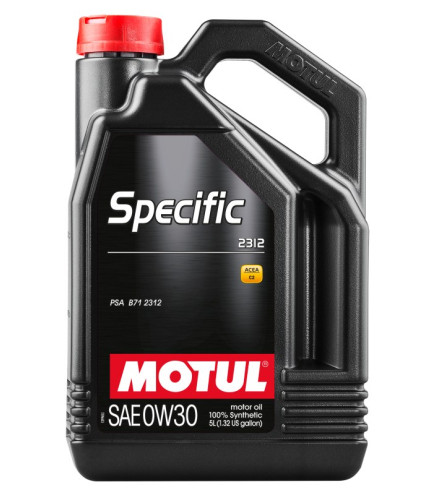 OLEJ MOTUL 0W30 5L SPECIFIC 2312 / PSA B712312 / DPF C2