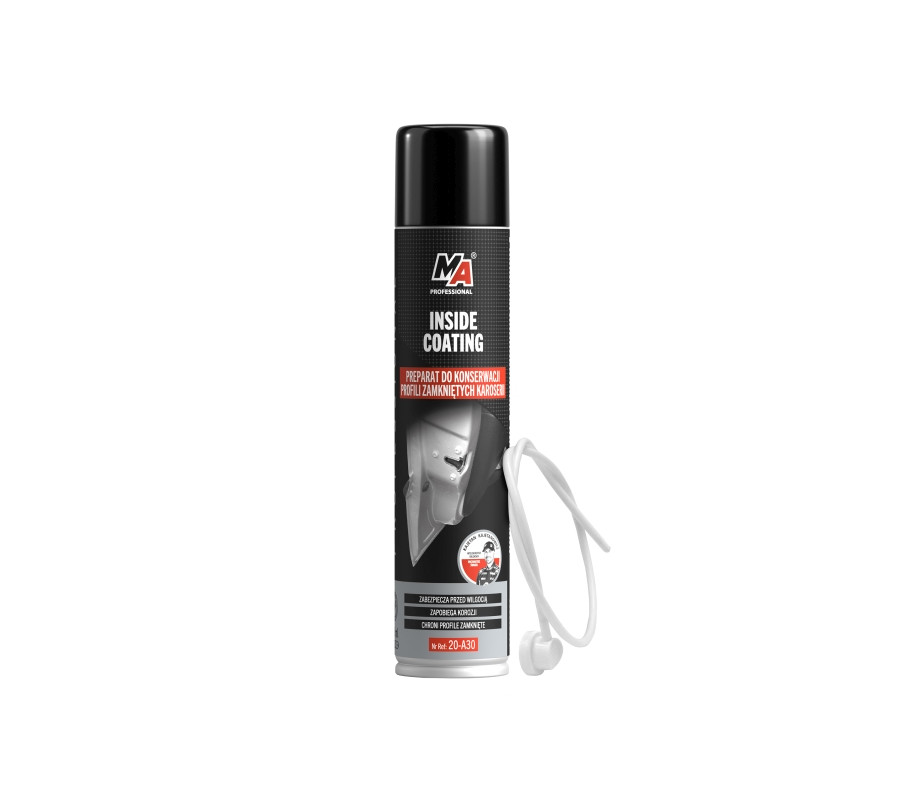 ŚRODEK DO KONSERWACJI PROFILI ZAMKNIĘTYCH BURSZTYN 600ML / MA PROFESSIONAL