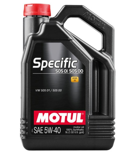 OLEJ MOTUL 5W40 5L SPECIFIC / C3 /  505.01 505.00 / WSS M2C 917A