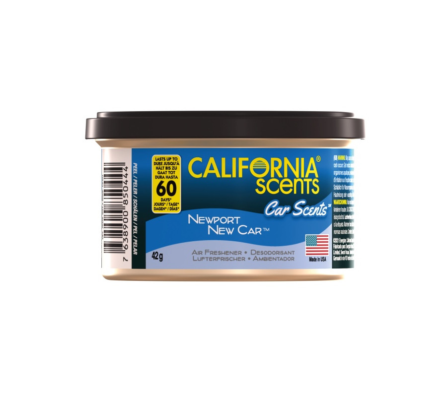 ZAPACH CALIFORNIA SCENTS NEWPORT NEW CAR - PUSZKA ZAPACHOWA 42G