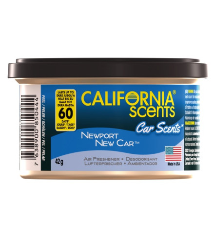 ZAPACH CALIFORNIA SCENTS NEWPORT NEW CAR - PUSZKA ZAPACHOWA 42G