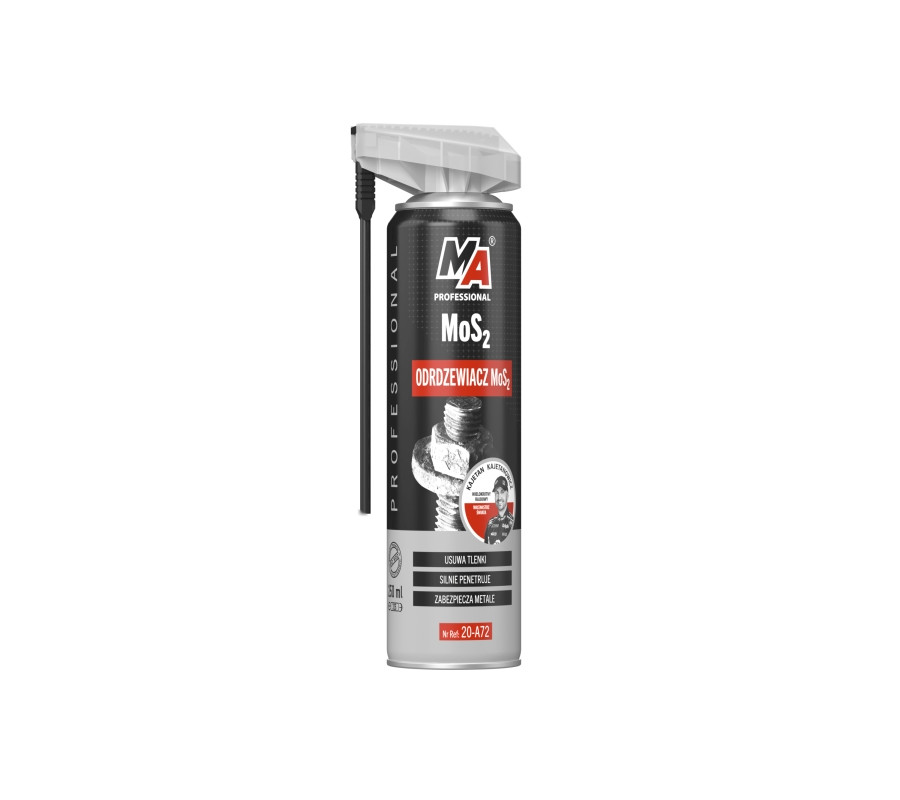 ODRDZEWIACZ W AEROZOLU 250ML Z MOS2 SMARUJE/ZABEZPIECZA / MA PRO