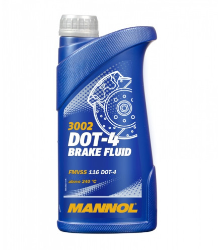 PŁYN HAMULCOWY DOT4 500ML / SYNT./ MOTO./ PLASTIK