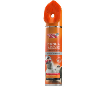 ŚRODEK DO CZYSZCZENIA TAPICERKI - PIANKA 520ML ZE SZCZOTKĄ / MOJE AUTO