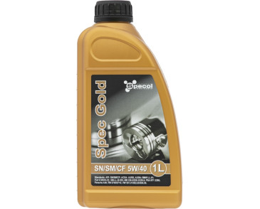 OLEJ SPECOL 5W40 1L SPEC GOLD SN/CF / A3/B4 / LL01 / 9.55535-Z2 / 226.5 229.3 229.5 / B71 2296 / A40 / 0710 / 502.00 505.00