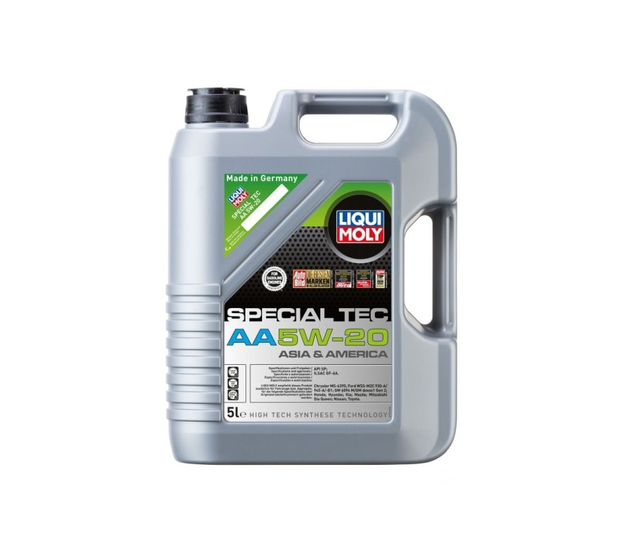 OLEJ LIQUI MOLY 5W20 5L SYNT. SPECIAL TEC AA / GF-5 / WSS M2C 945 A / MS-6395