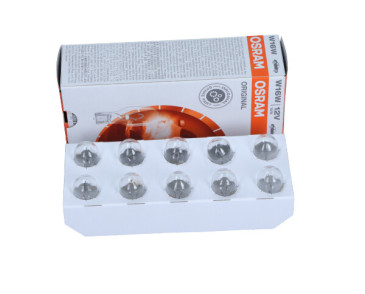 ŻARÓWKA W16W 12V/16W W2,1X9,5D ORIGINAL 12V 10SZT.