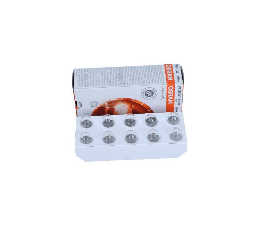 ŻARÓWKA W16W 12V/16W W2,1X9,5D ORIGINAL 12V 10SZT.