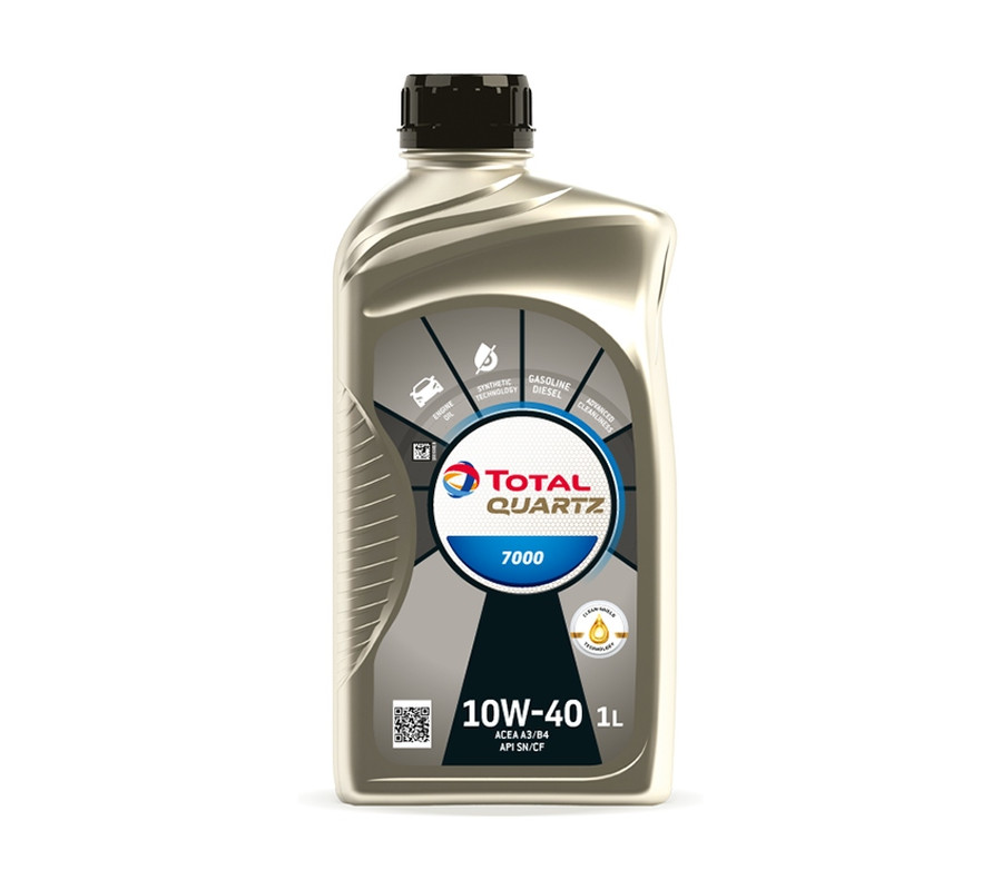 OLEJ TOTAL QUARTZ 10W40 1L 7000 A3/B4 / SN/CF / B71 2300/2294 / 229.1 / 501.01 505.00 / 9.55535-G2