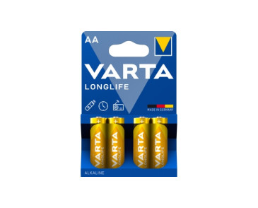 BATERIA VARTA- LONGLIFE AA LR6 BLISTER 4 SZT.