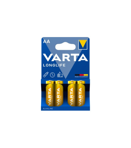 BATERIA VARTA- LONGLIFE AA LR6 BLISTER 4 SZT.