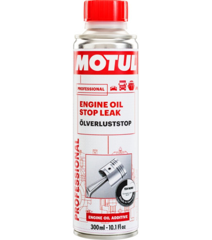 ŚRODEK DO USZCZELNIANIA SILNIKA 300ML / PRZECIW WYCIEKOM OLEJU SILNIKA / ENGINE OIL STOP LEAK / MOTUL