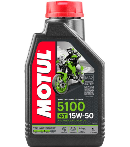OLEJ MOTUL 15W50 1L 5100 4T / MOTOCYKLE