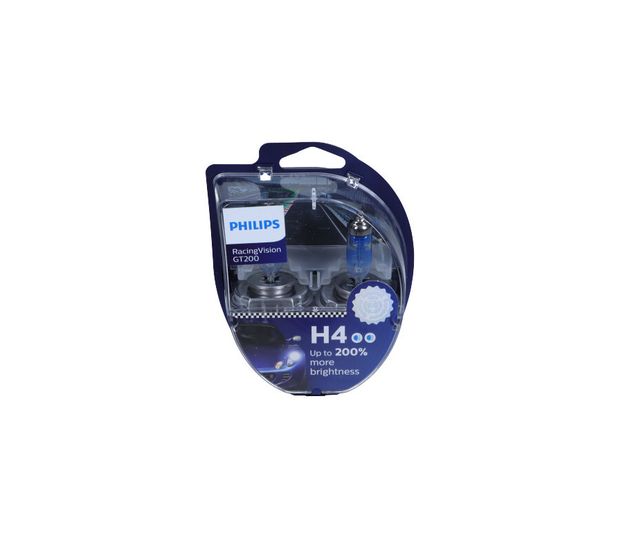 ŻARÓWKA H4 12V 60/55W P43T-38 RACINGVISION GT200 2SZT.