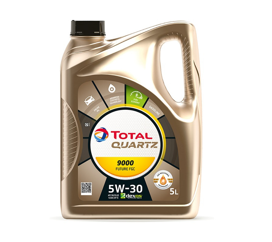 OLEJ TOTAL QUARTZ 5W30 5L 9000 FUTURE FGC SN+ / GF5 / DEXOS1 GEN2 / WSS M2C 946 B1 / MS-6395