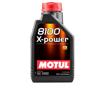 OLEJ MOTUL 10W60 1L 8100 X-POWER / SN/CF / A3/B4