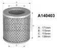 A140403 Filtr powietrza Denckermann