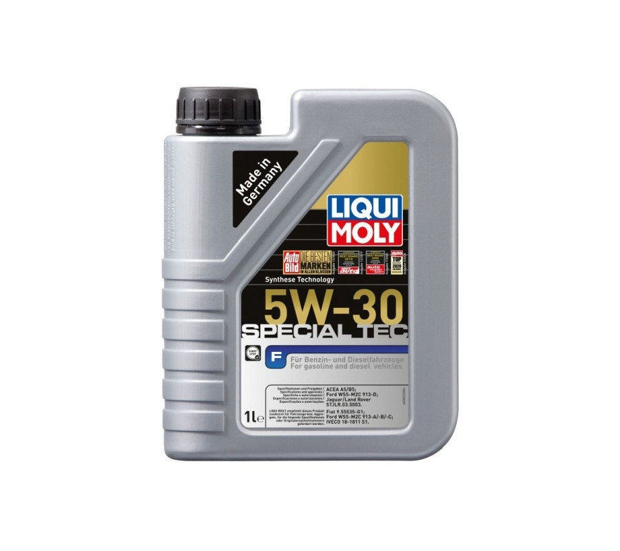 OLEJ LIQUI MOLY 5W30 1L LEICHTLAUF SPECIAL TEC F / FORD / A5/B5 / WSS M2C 913 D / STJLR.03.5003 / 9.55535-G1