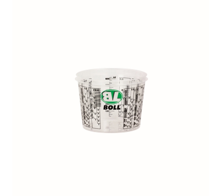 POJEMNIK PLASTIKOWY Z PODZIAŁKĄ 650ML / BOLL