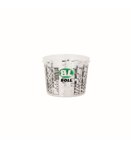 POJEMNIK PLASTIKOWY Z PODZIAŁKĄ 650ML / BOLL