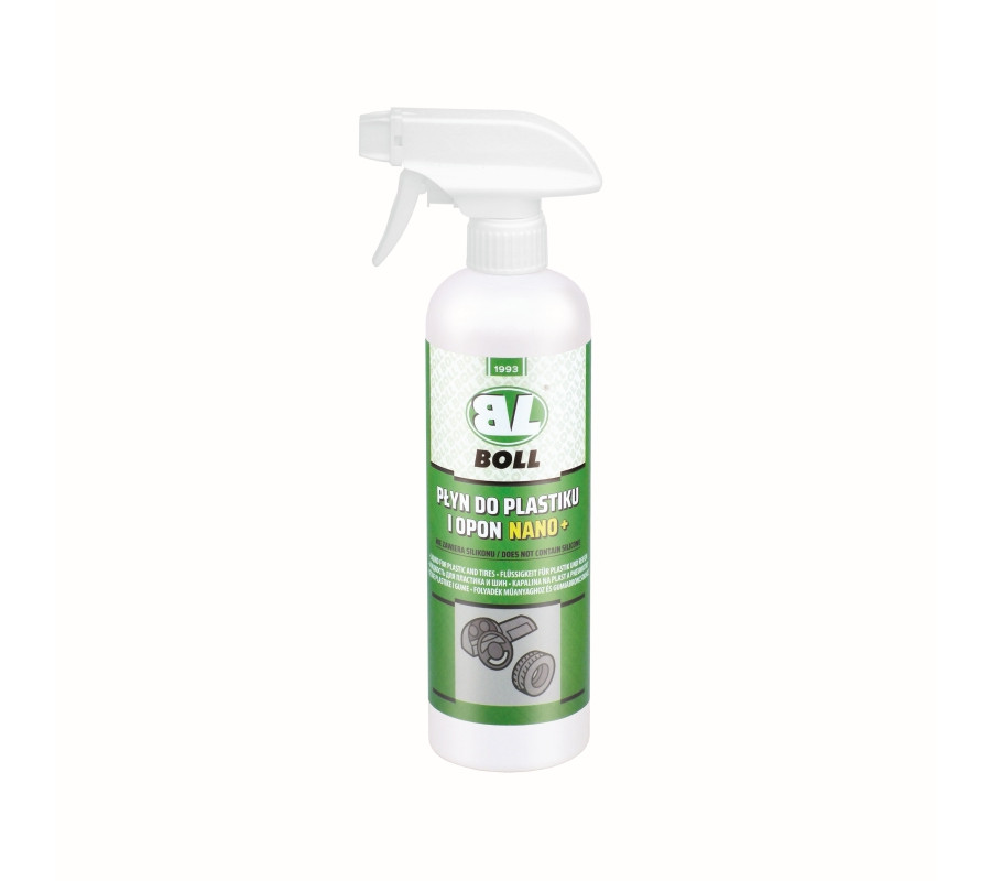 ŚRODEK DO PIELĘGNACJI I KONSERWACJI POWIERZCHNI PLASTIKOWYCH I GUM 500ML / BOLL
