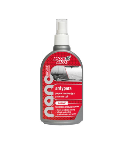 ŚRODEK PRZECIW PAROWANIU SZYB NANO - 250ML / MOJE AUTO