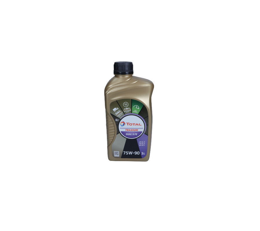 OLEJ TOTAL 75W90 1L TRAXIUM DUAL 9 FE / SYNT. / GL4/5 / 235.8 / 97312 / PRZEKŁADNIOWY