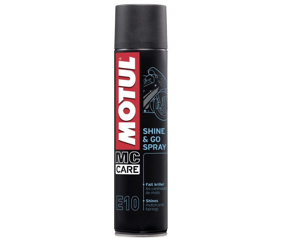 ŚRODEK MOTUL E10 SHINE GO SPRAY 400ML / MOTOCYKLE