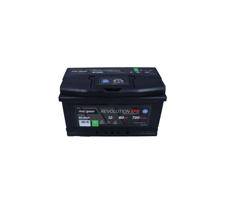 AKUMULATOR 12V 80AH/730A L- 315X175X175 EFB DO POJAZDÓW Z START/STOP