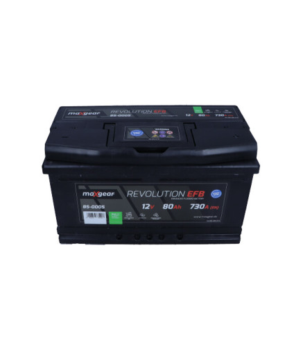 AKUMULATOR 12V 80AH/730A L- 315X175X175 EFB DO POJAZDÓW Z START/STOP