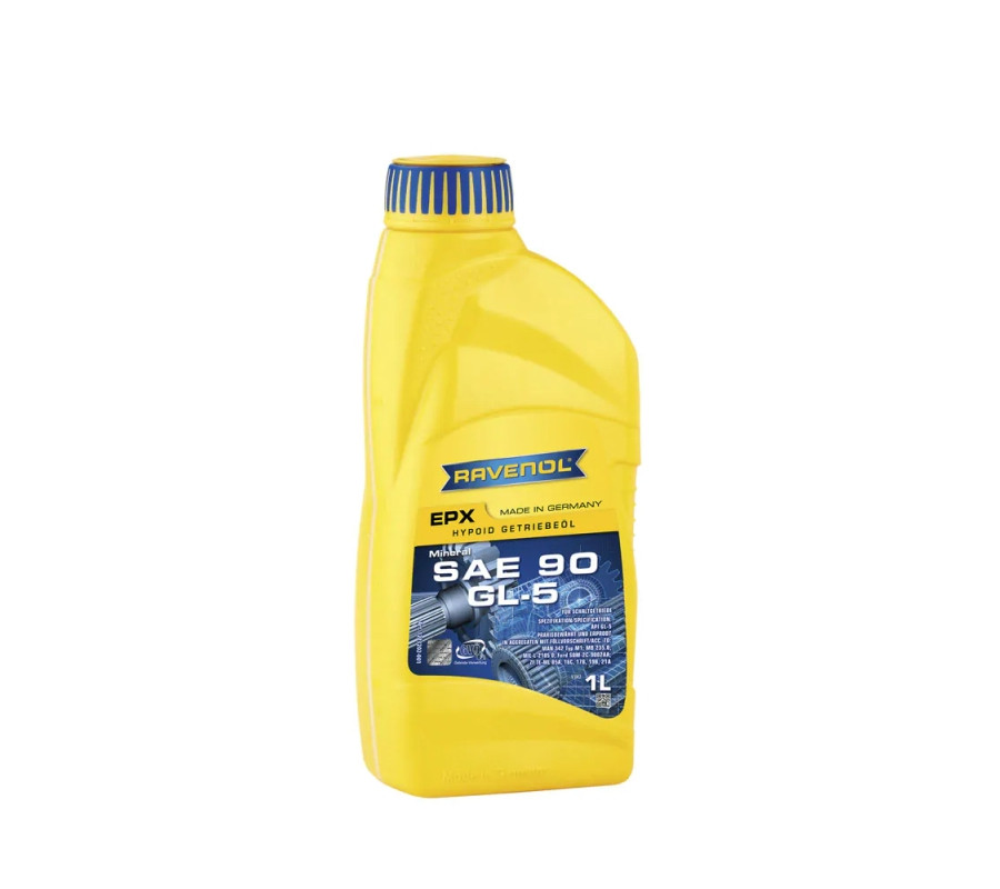 OLEJ RAVENOL EPX 90 1L GL5 / MAN 342 TYP M-1 / MB 235.0 / MINERALNY