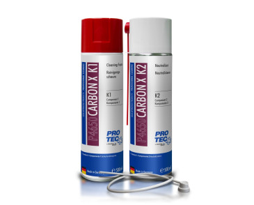 ŚRODEK (2SZT. X 500ML) DO CZYSZCZENIA KOMORY SPALANIA CARBON X 500ML K1+ 500ML K2 / PROTEC