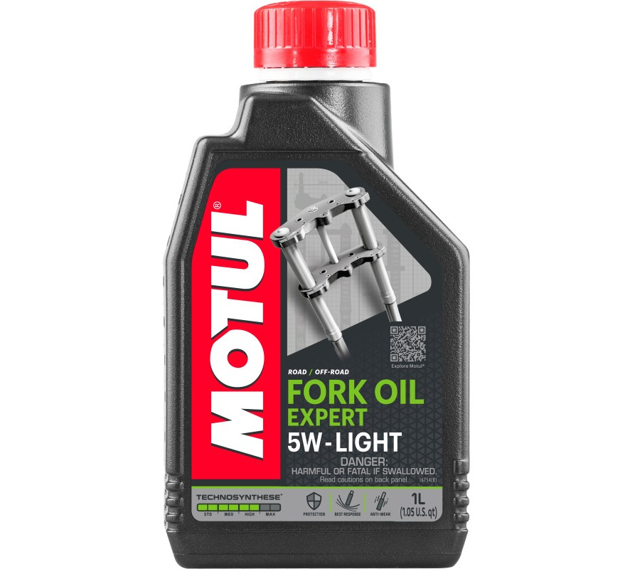 OLEJ MOTUL FORK OIL EXPERT LIGHT 5W 1L / AMORTYZATORY TELESKOPOWE
