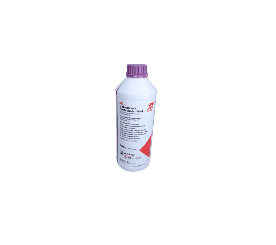PŁYN DO CHŁODNIC 1,5L FIOLETOWY JAKOŚĆ G12+ KONCENTRAT / VAG / MERCEDES / FORD