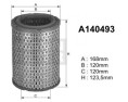 A140493 (AR308) Filtr powietrzaDENCKERMANN