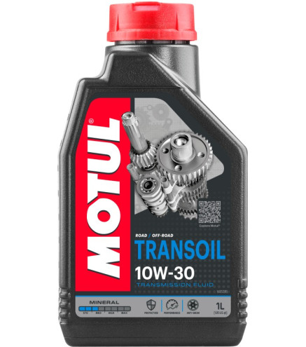 OLEJ MOTUL 10W30 1L TRANSOIL MINERALNY / PRZEKŁADNIOWY / MOTOCYKLE
