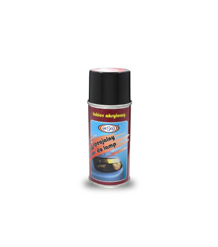 LAKIER DO PRZYCIEMNIANIA LAMP 150ML CZARNY AKRYLOWY / WESCO 01148