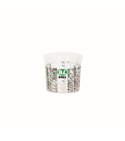 POJEMNIK PLASTIKOWY Z PODZIAŁKĄ 400ML / BOLL